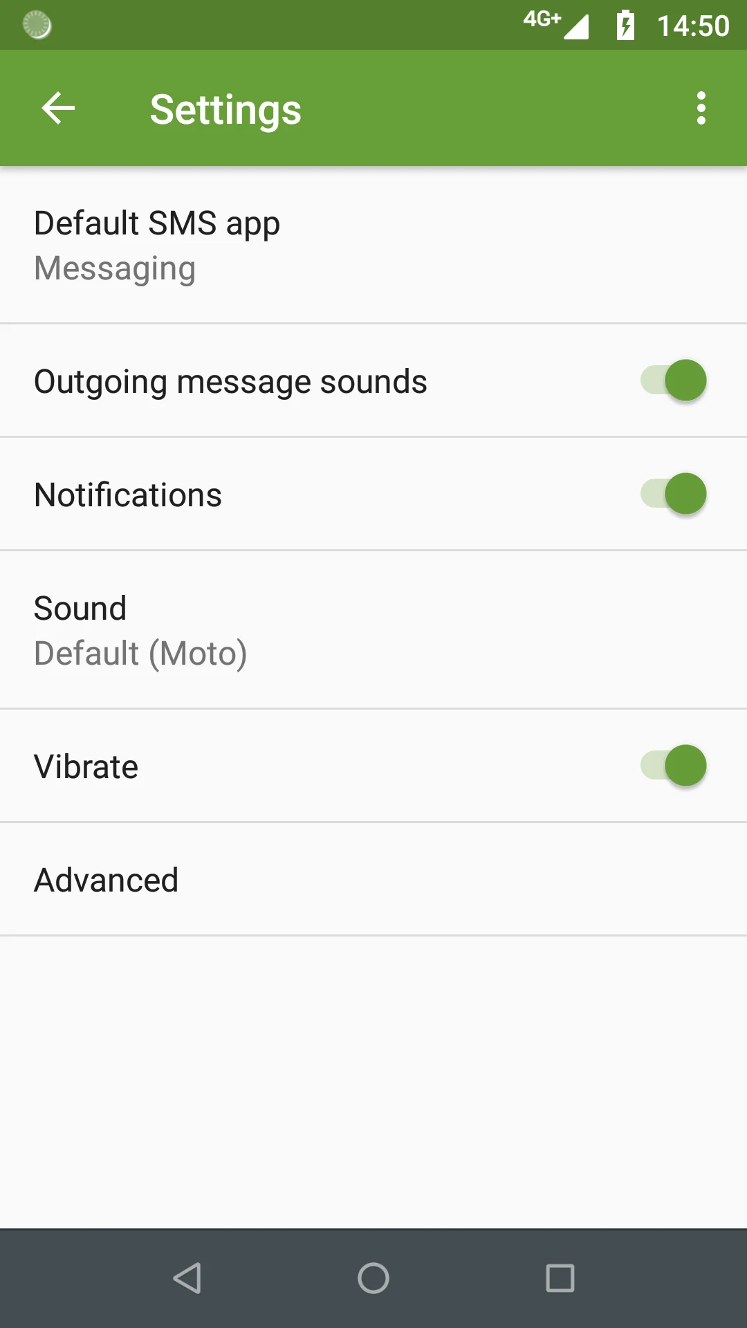MMGuardian Messaging App screenshot