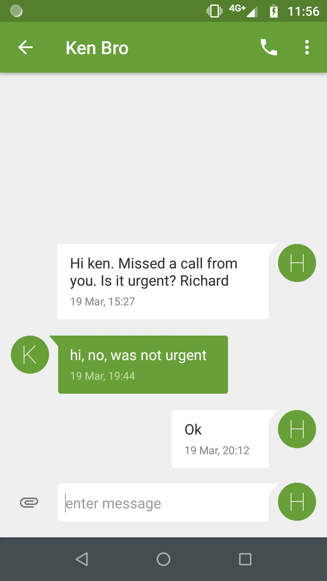 MMGuardian Messaging App screenshot